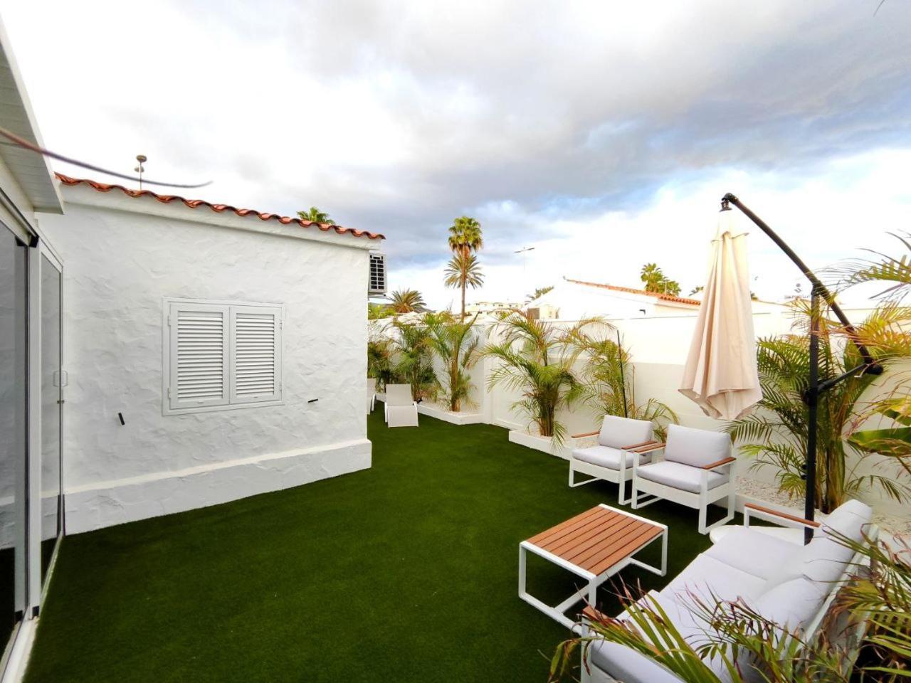 Bungalow "Bahia Azul" Playa del Inglés Kültér fotó